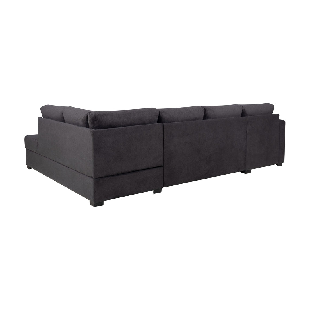 Fakta Sovesofa Hjørnesofa, boss 119, dark grey, høyrevendt – detaljbilde