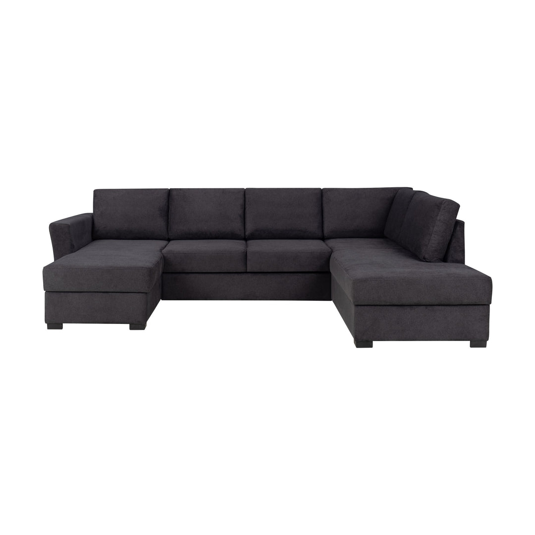 Fakta Sovesofa Hjørnesofa, boss 119, dark grey, høyrevendt
