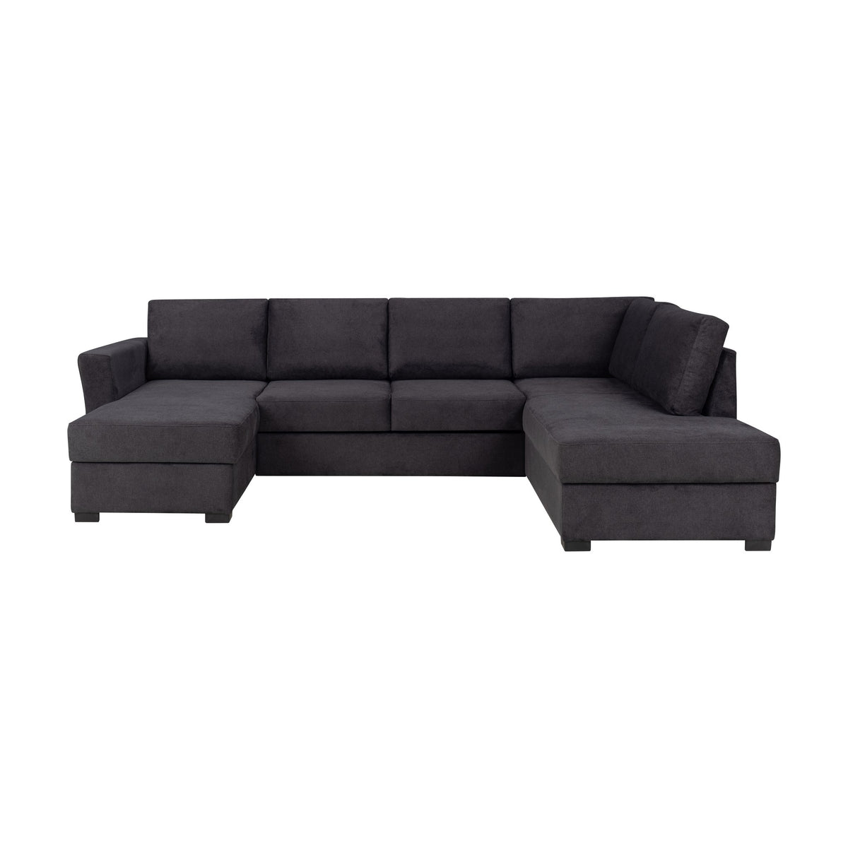 Fakta Sovesofa Hjørnesofa, boss 119, dark grey, høyrevendt