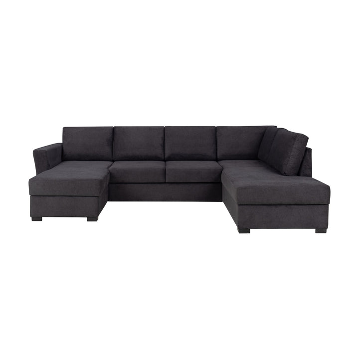 Fakta Sovesofa Hjørnesofa, boss 119, dark grey, høyrevendt