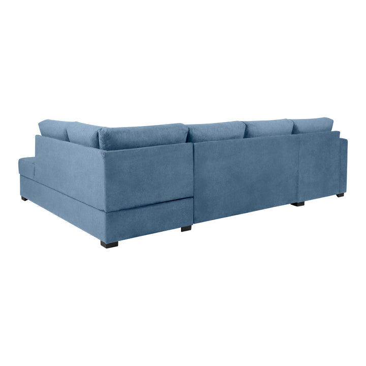 Fakta Sovesofa Hjørnesofa, boss 119, blue, høyrevendt – detaljbilde