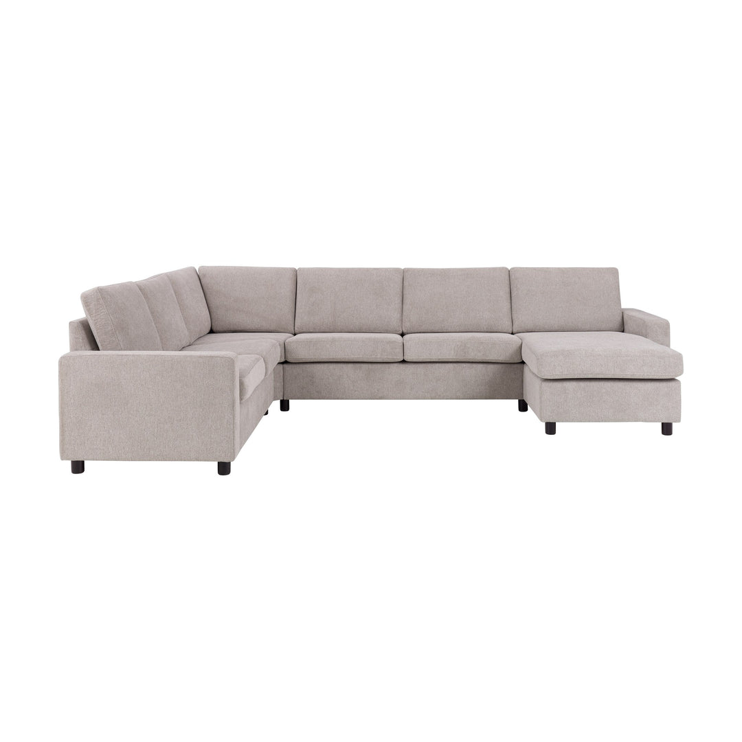 London Symphony Hjørnesofa, mito, beige, høyre – detaljbilde