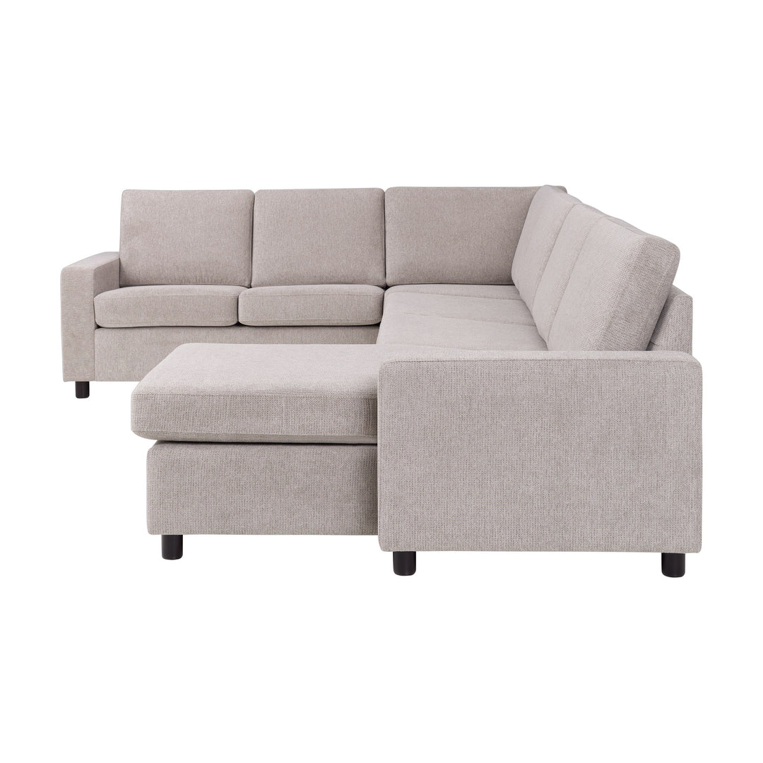 London Symphony Hjørnesofa, mito, beige, høyre – detaljbilde