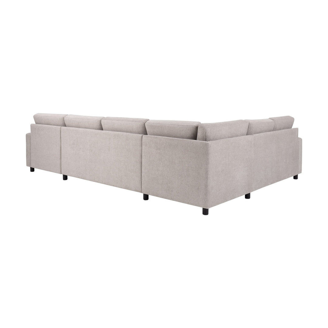 London Symphony Hjørnesofa, mito, beige, høyre – detaljbilde