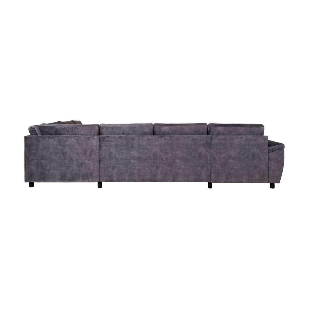 London Symphony Hjørnesofa, adore, dark grey, venstre – detaljbilde