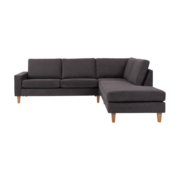 London Bridge Hjørnesofa, mito, dark grey, høyrevendt – detaljbilde