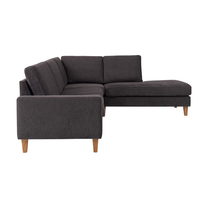 London Bridge Hjørnesofa, mito, dark grey, høyrevendt – detaljbilde
