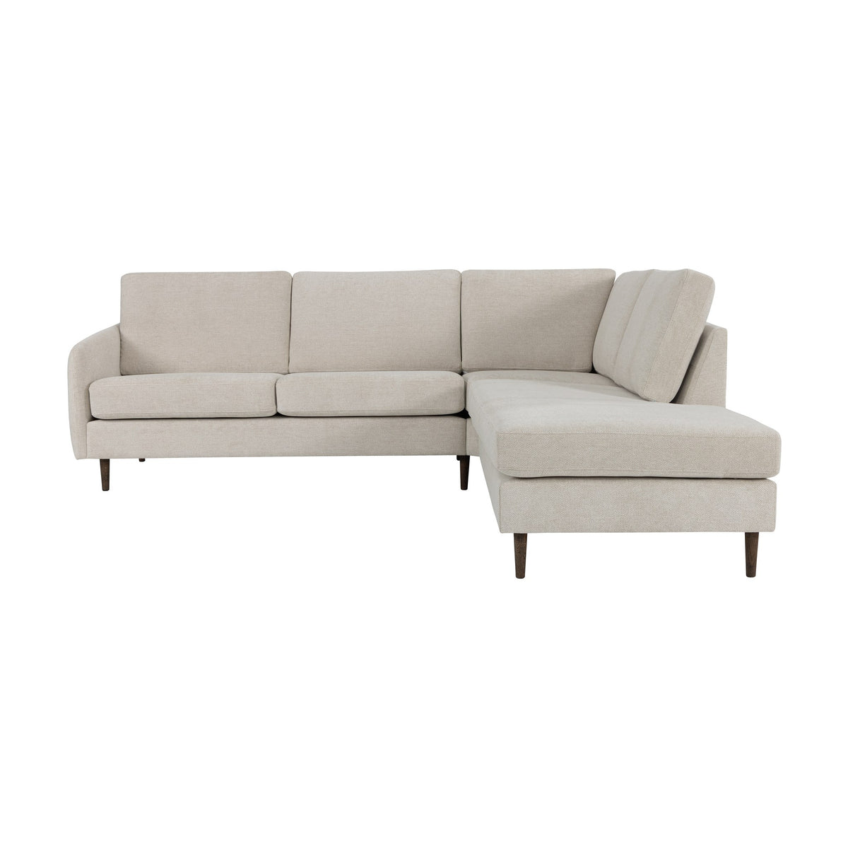 London Bridge Hjørnesofa, impala, beige, høyrevendt – detaljbilde