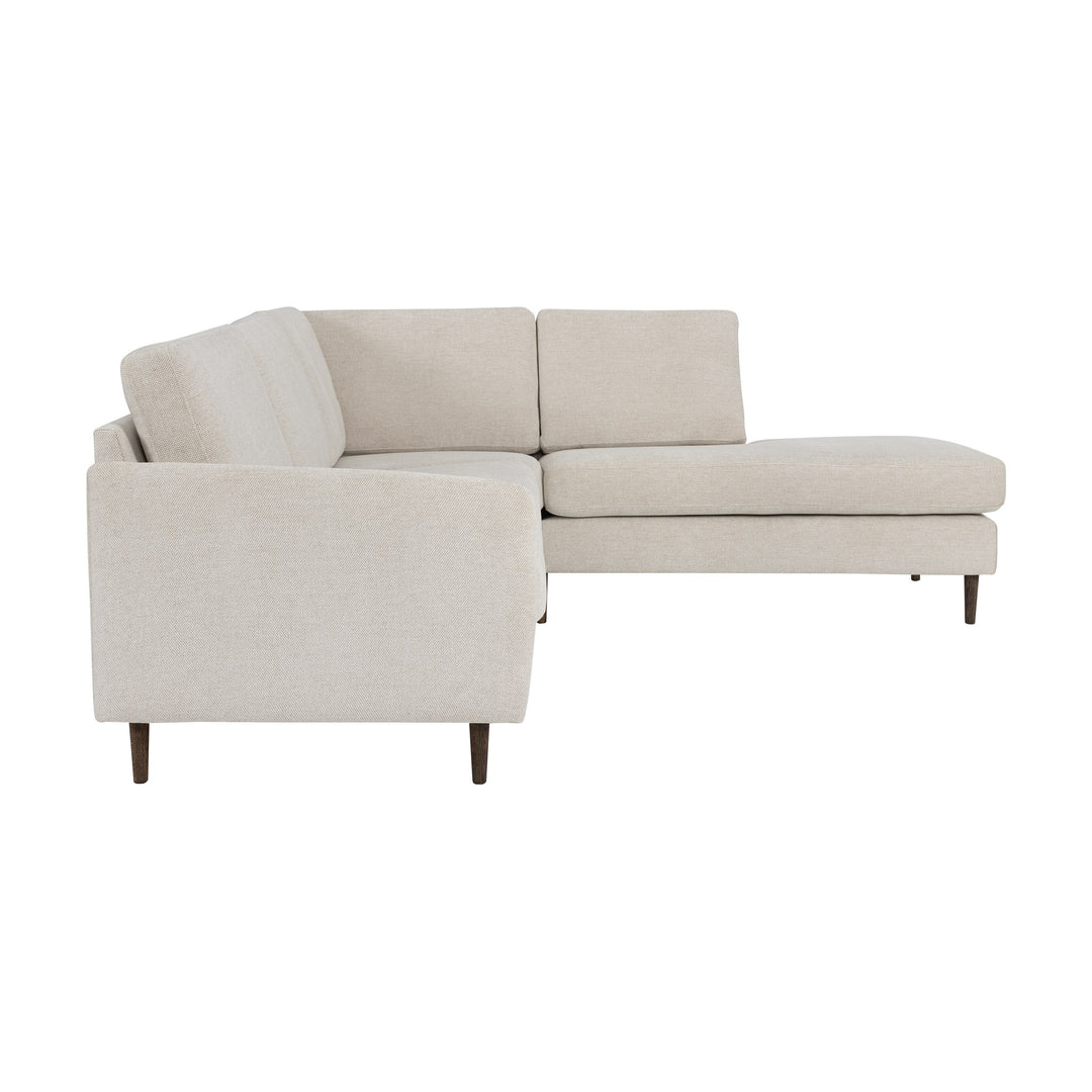 London Bridge Hjørnesofa, impala, beige, høyrevendt – detaljbilde