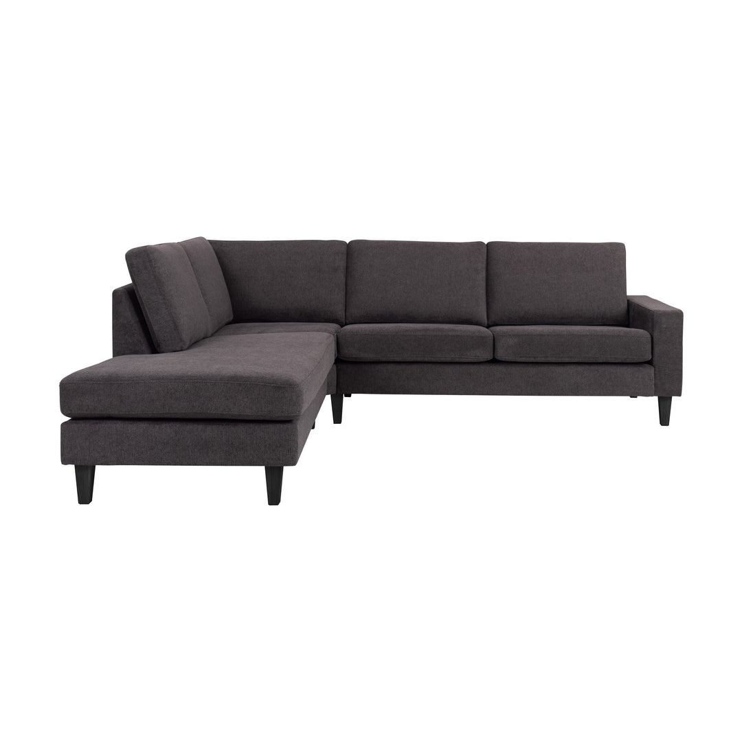 London Bridge Hjørnesofa, mito, dark grey, venstrevendt – detaljbilde