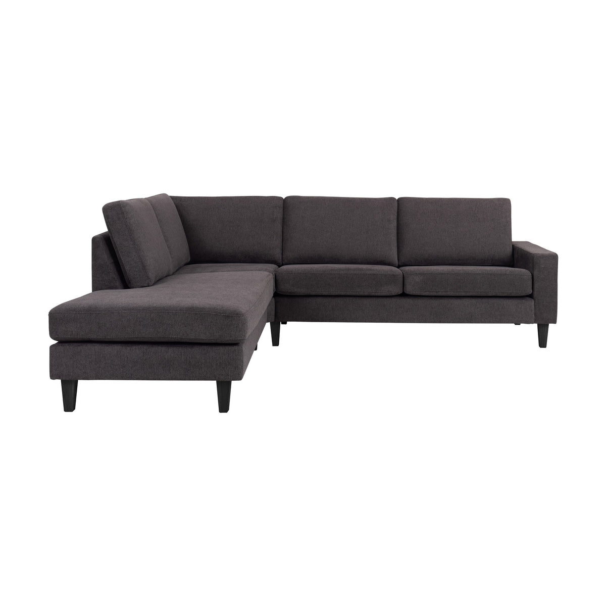 London Bridge Hjørnesofa, mito, dark grey, venstrevendt – detaljbilde