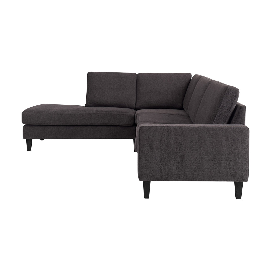 London Bridge Hjørnesofa, mito, dark grey, venstrevendt – detaljbilde