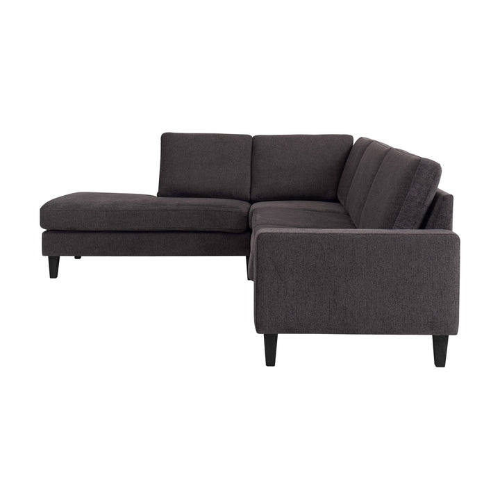 London Bridge Hjørnesofa, mito, dark grey, venstrevendt – detaljbilde