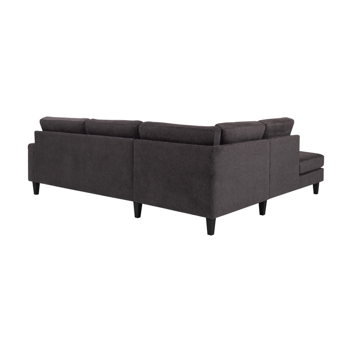London Bridge Hjørnesofa, mito, dark grey, venstrevendt – detaljbilde