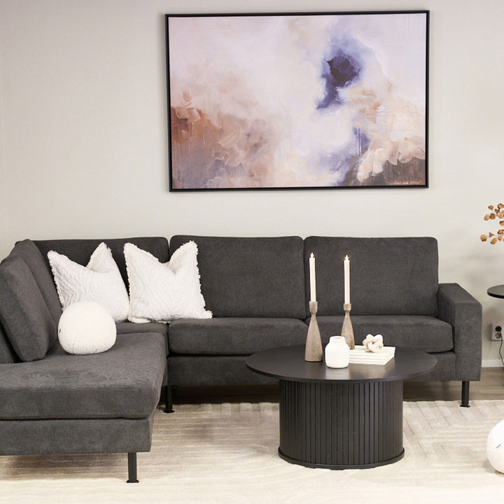 London Bridge Hjørnesofa, mito, dark grey, venstrevendt – detaljbilde