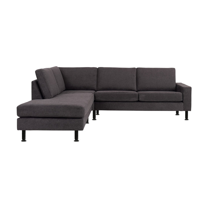 London Bridge Hjørnesofa, mito, dark grey, venstrevendt – detaljbilde
