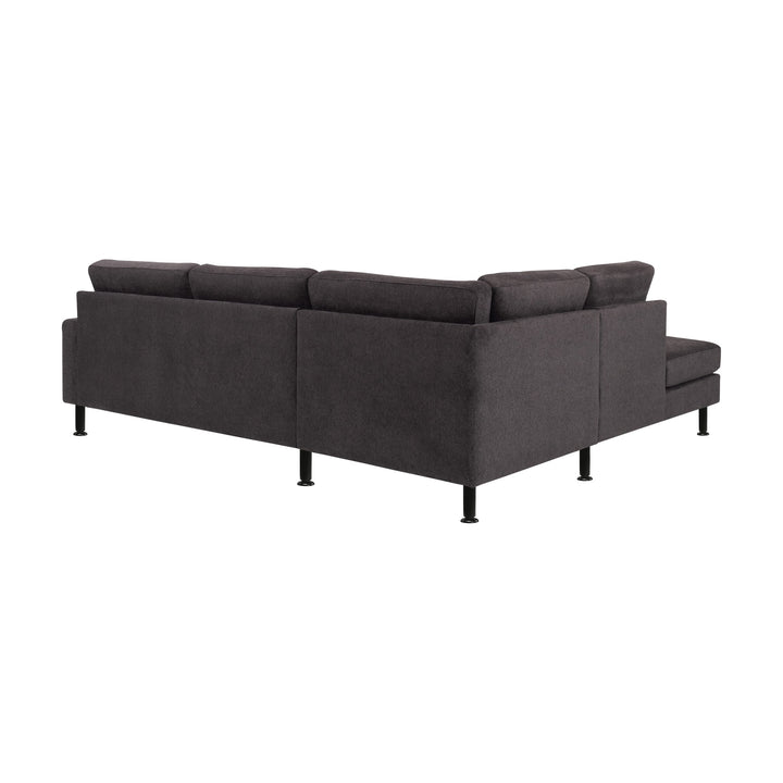 London Bridge Hjørnesofa, mito, dark grey, venstrevendt – detaljbilde