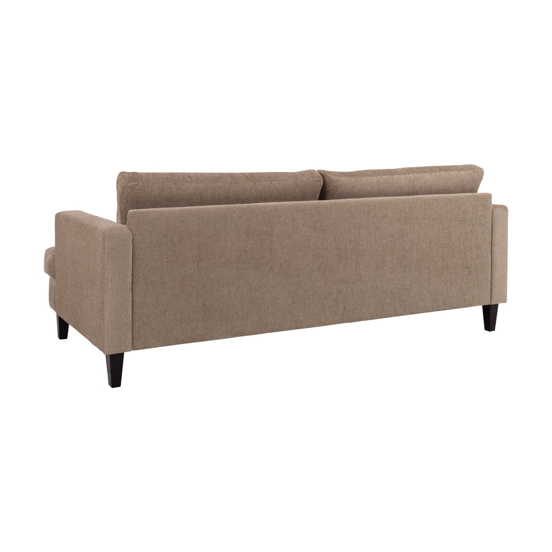London Lounge Sofa 3-seter, mika, light brown – detaljbilde