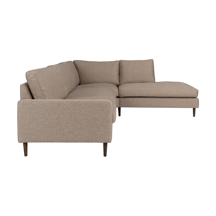 London Lounge Hjørnesofa, strong beige, høyre – detaljbilde