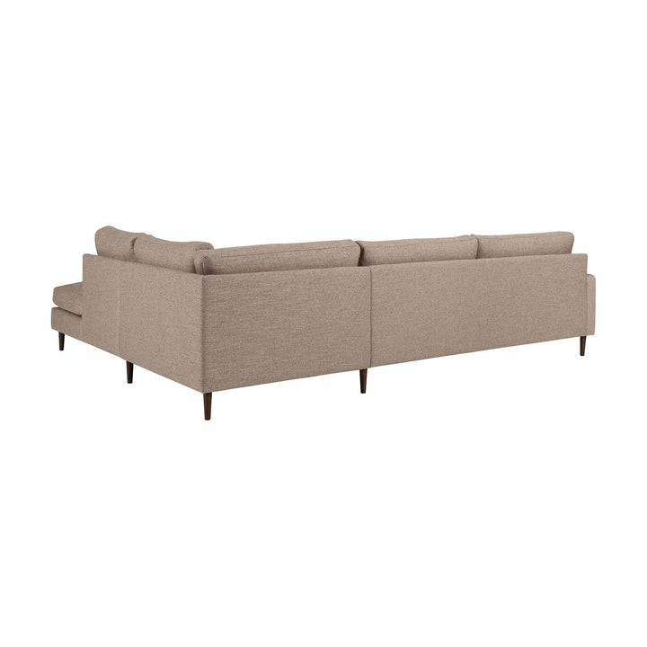 London Lounge Hjørnesofa, strong beige, høyre – detaljbilde