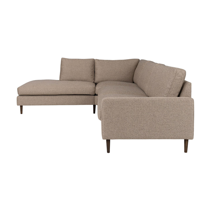 London Lounge Hjørnesofa, strong beige, venstre – detaljbilde
