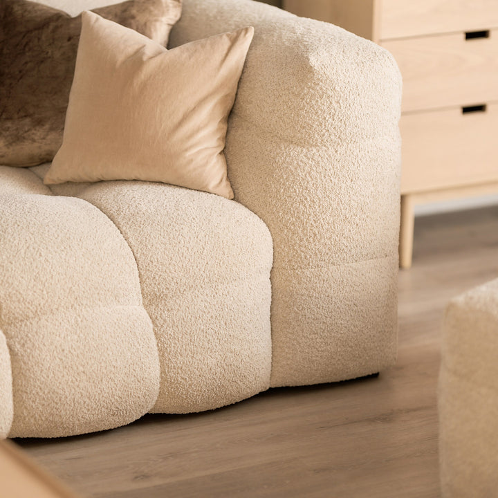 Troels Michelin Sofa, abriamo, beige, 3-seter – detaljbilde