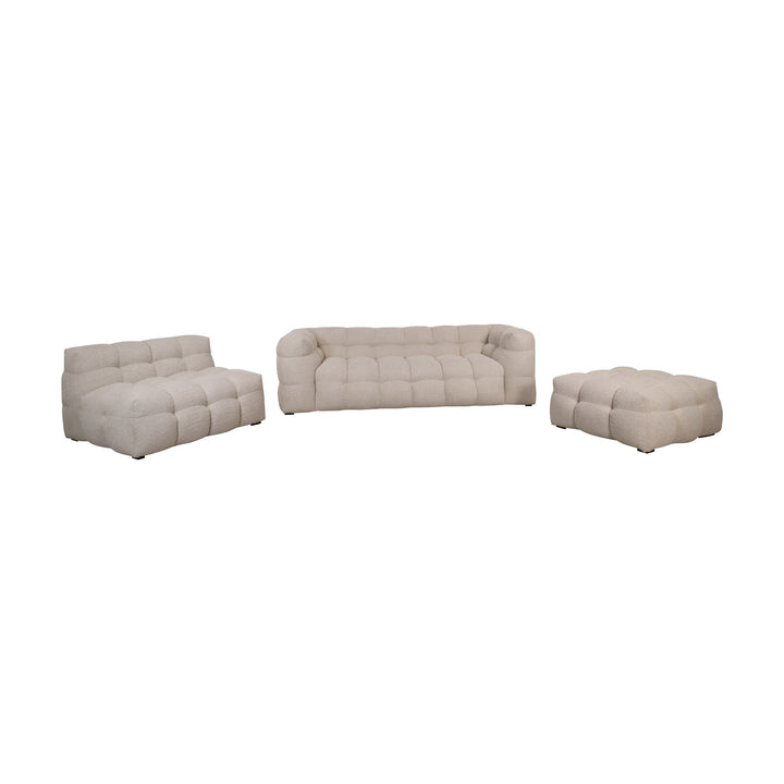 Troels Michelin Sofa, abriamo, beige, 3-seter – detaljbilde
