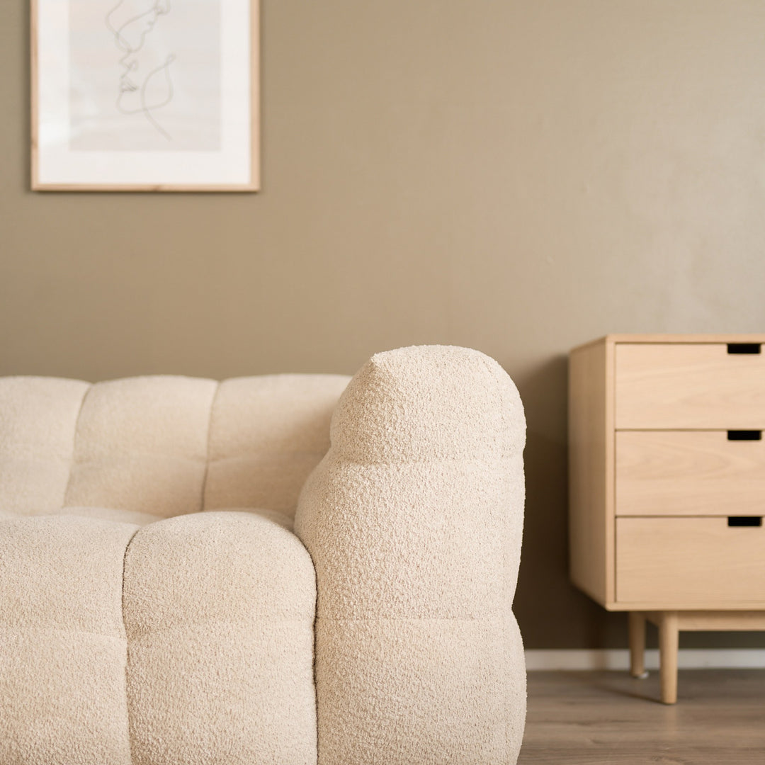 Troels Michelin Sofa, abriamo, beige, 3-seter – detaljbilde
