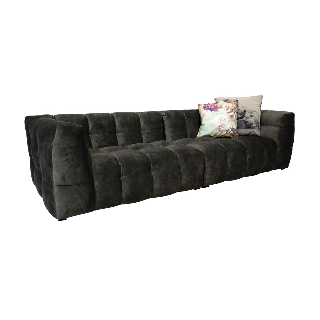 Troels Michelin Sofa, adore, dark green, 4-seter – detaljbilde