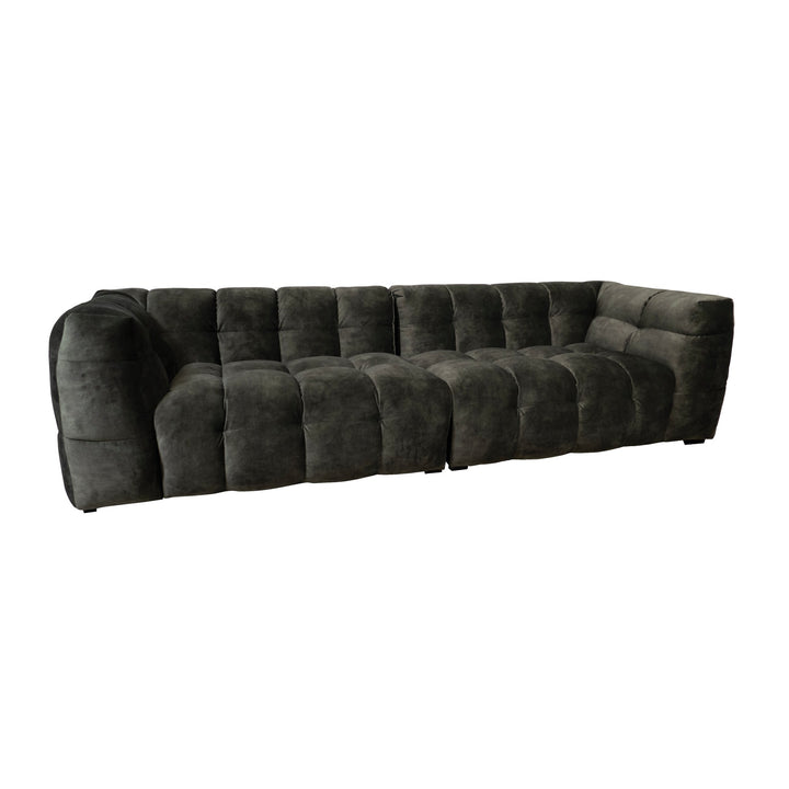 Troels Michelin Sofa, adore, dark green, 4-seter – detaljbilde