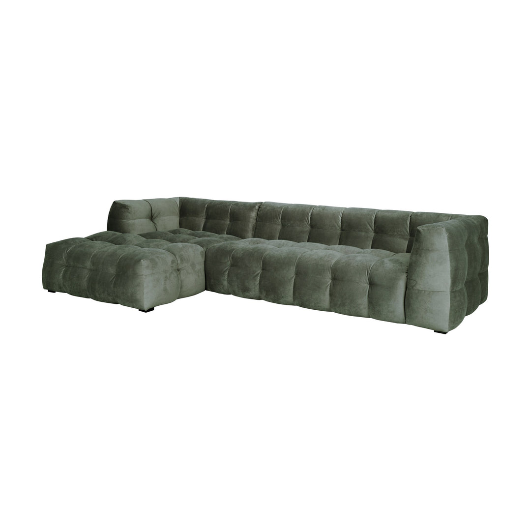 Troels Michelin Hjørnesofa, adore, dark green, venstrevendt