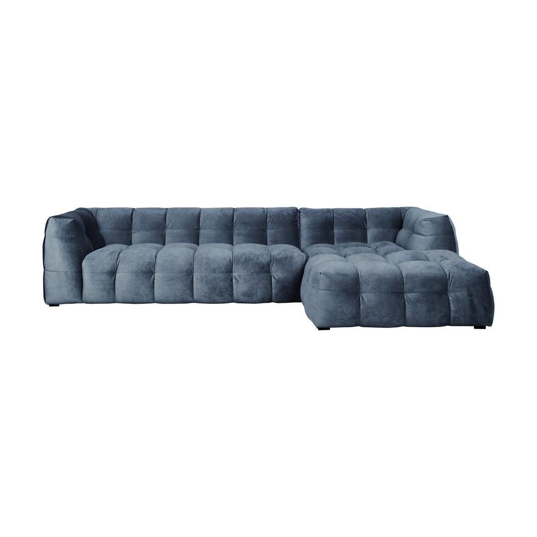 Troels Michelin Hjørnesofa, adore, petrol, høyrevendt – detaljbilde