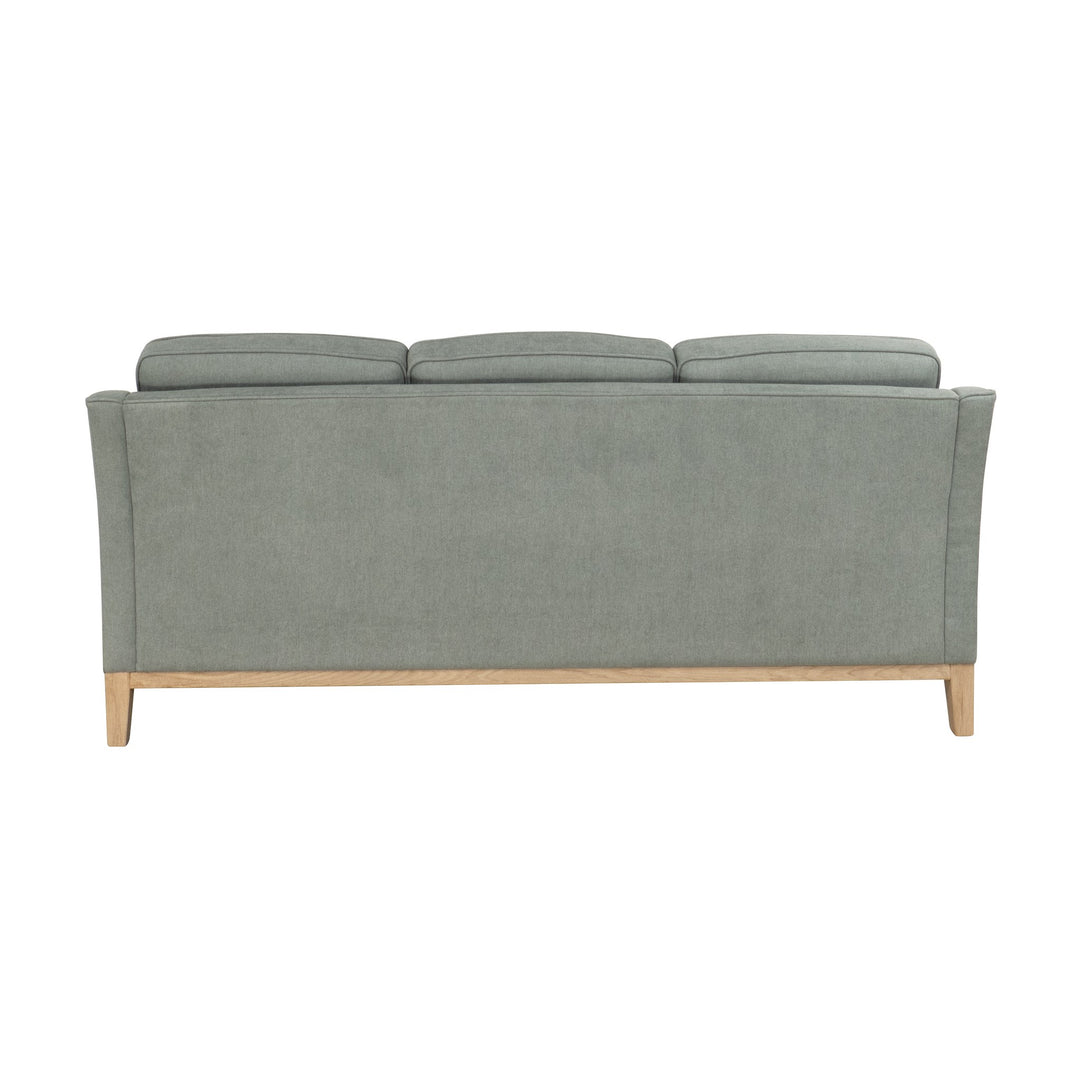 Angelica Sofa Med Treramme, light green, 3-seter – detaljbilde