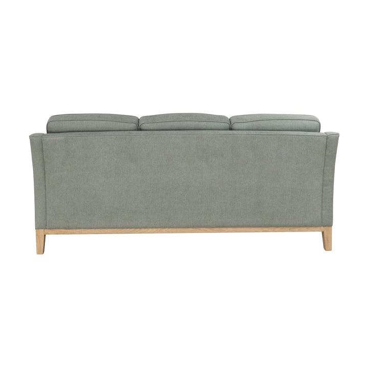 Angelica Sofa Med Treramme, light green, 3-seter – detaljbilde