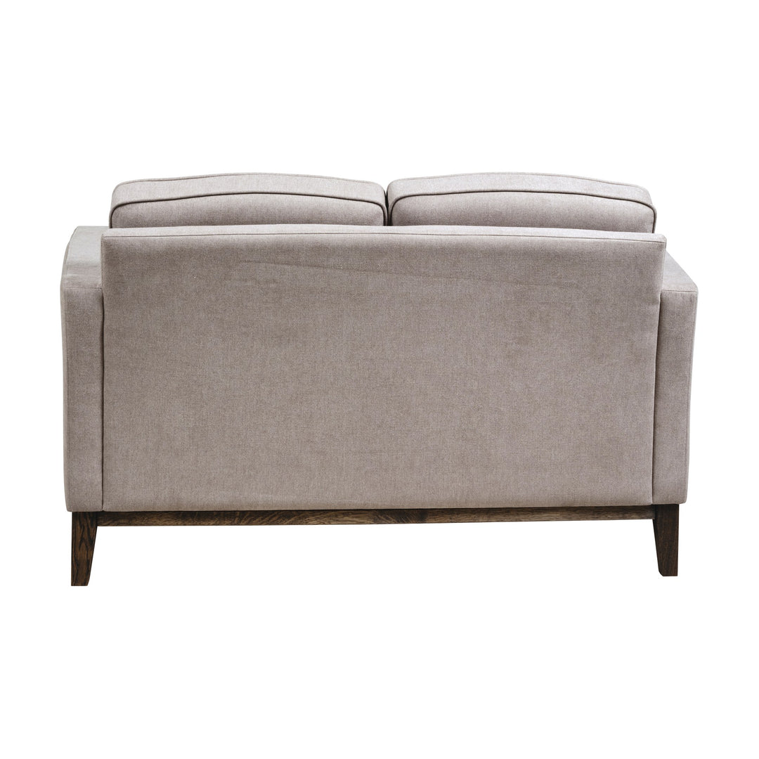 Angelica Sofa Med Treramme, kaki, 2-seter – detaljbilde
