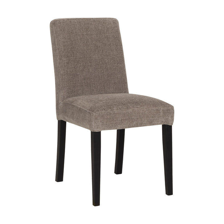 Troels Celine Spisestol, impala, m.brown, avtagbart, sort, bredde: 43cm