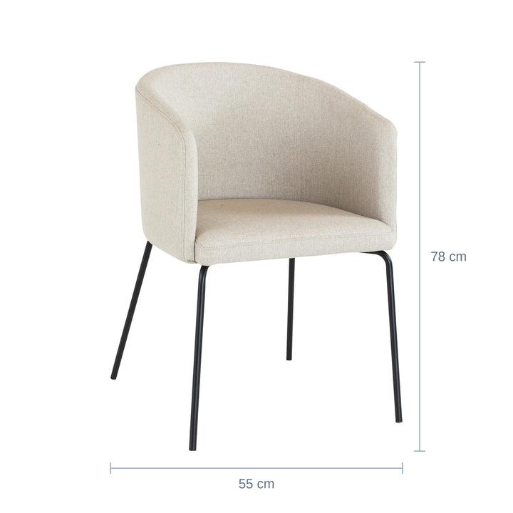Fab Spisestol, Beige — TR18200517040