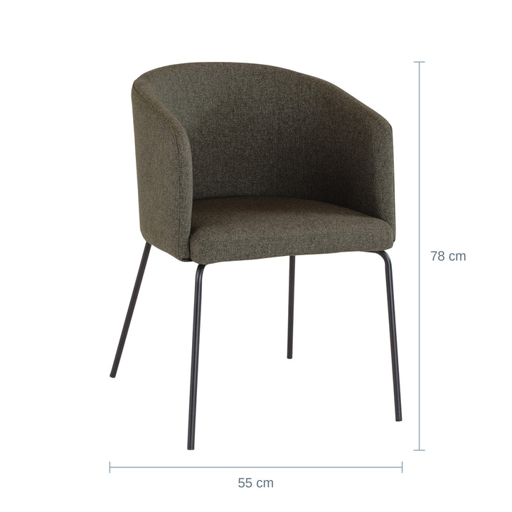Fab Spisestol, Brun — TR18200519040