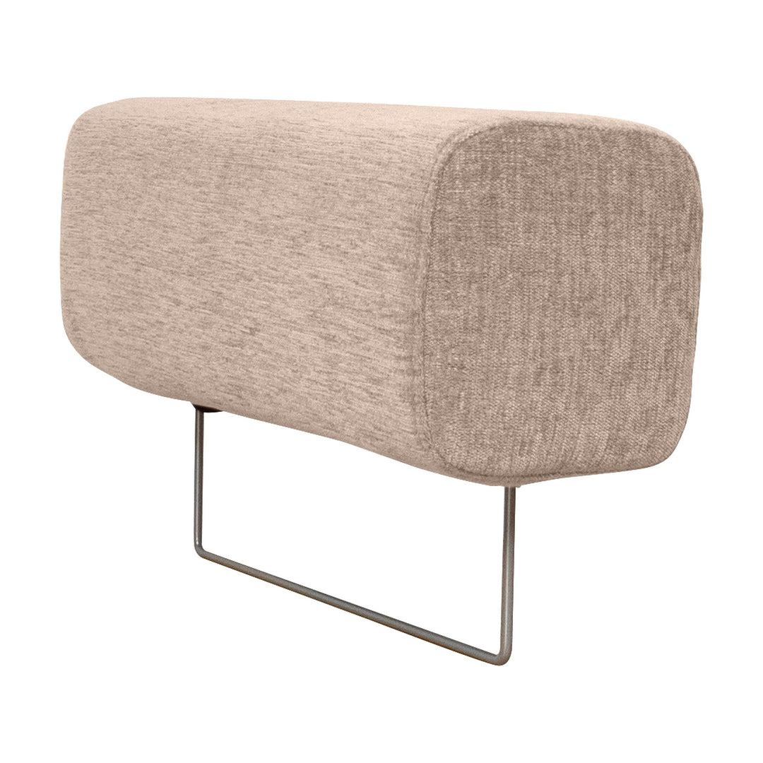 Vision armpute i beige stoff på krombrakett