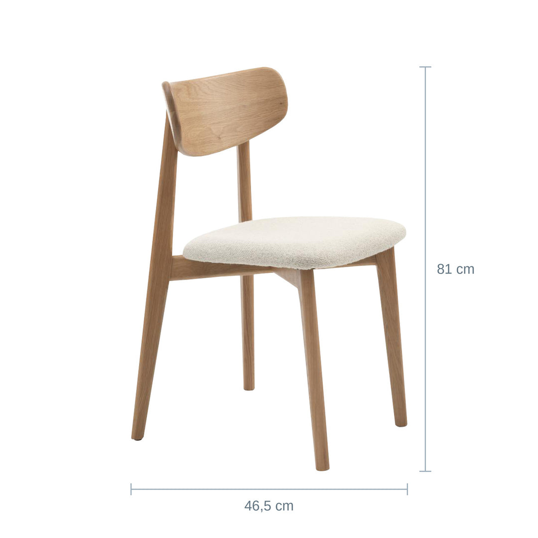 Elim Spisestol, Hvit — UQ18201135100