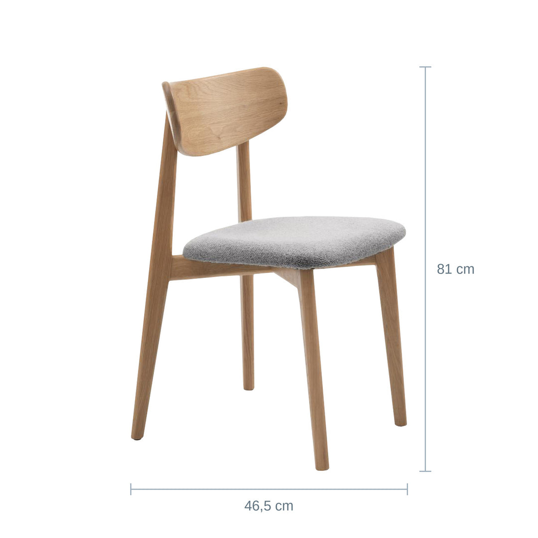 Elim Spisestol, Grå — UQ18201136100