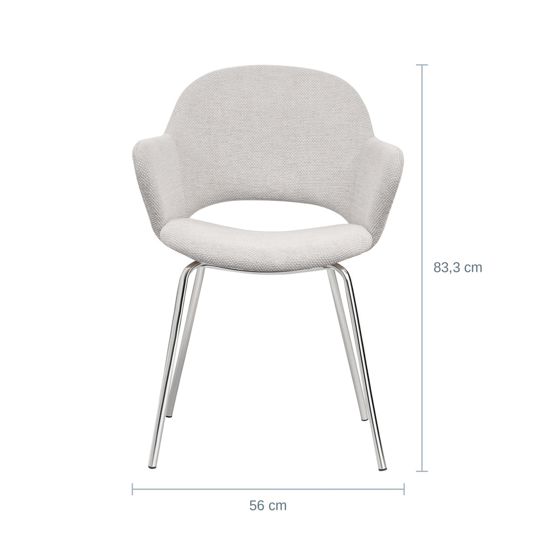 Rowley Spisestol, Beige — UQ18201451110