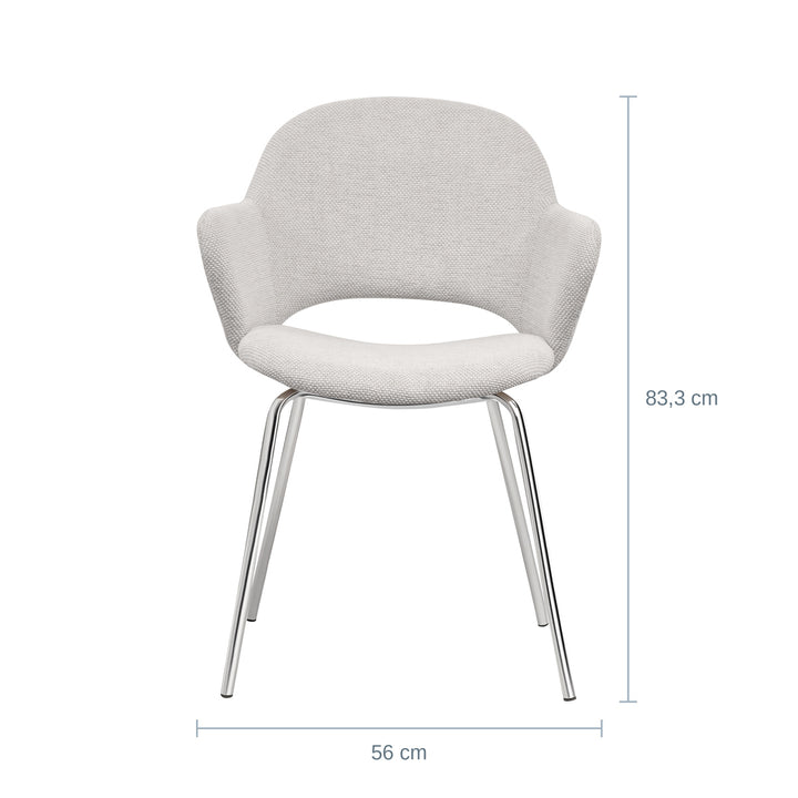 Rowley Spisestol, Beige — UQ18201451110