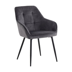 Grå Velour