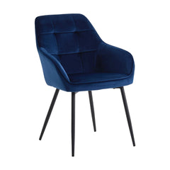Blå Velour