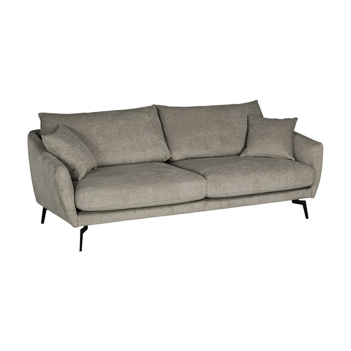 Bellus Coral sofa i lys grå melert stoff