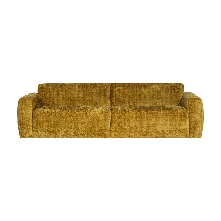 Bellus Olos sofa 3-seter i okergul melert chenille