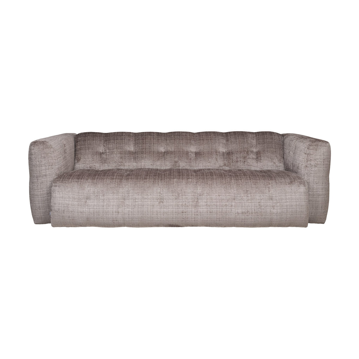 Bellus Soffy modulsofa i chenille med dyp tufting