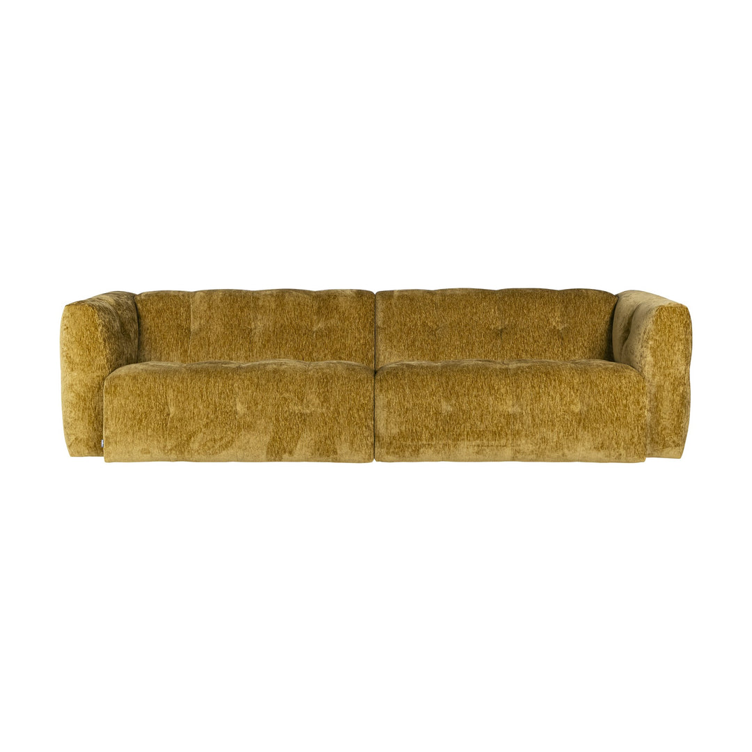 Bellus Soffy modulsofa i chenille med dyp tufting