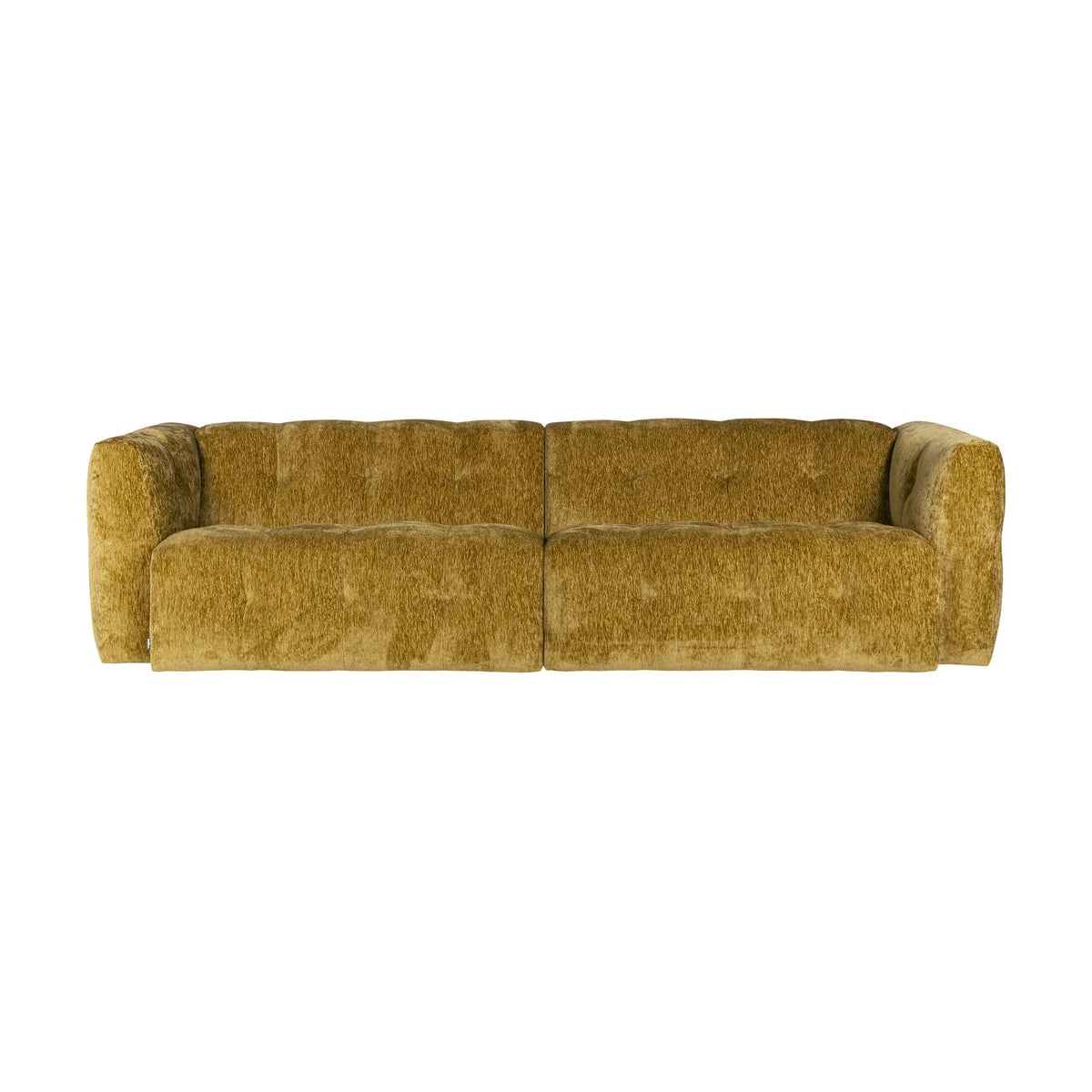 Bellus Soffy modulsofa i chenille med dyp tufting